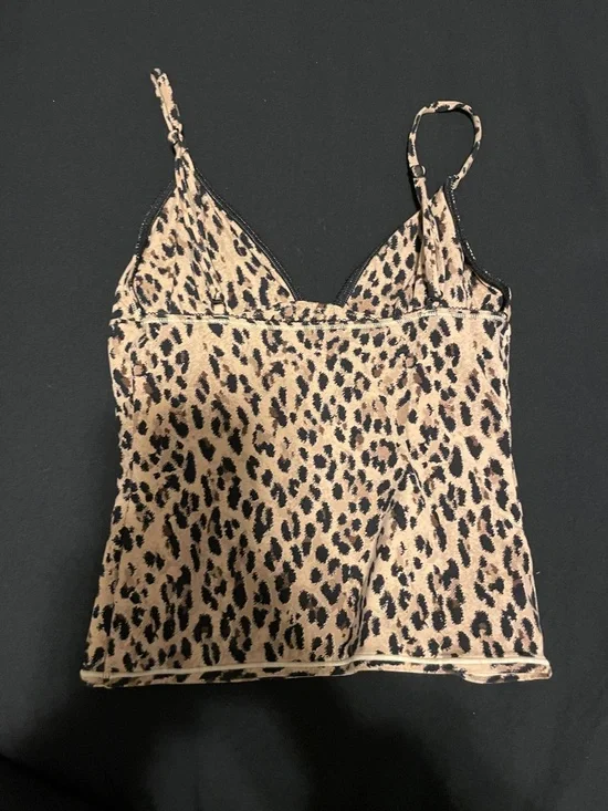 Cheetah print tank top - Picture 3 of 3